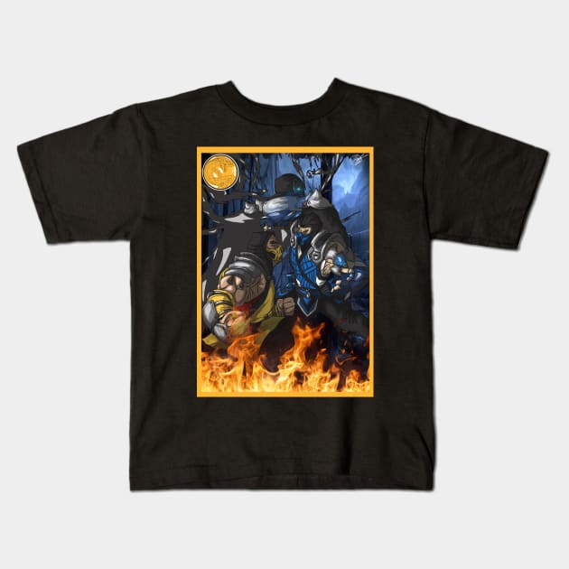 Mortal Kombat 11 Kids T-Shirt by vampskills2n